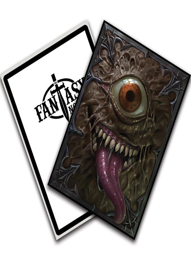 Fantasy North - Book of Fiends - Spell Book Series I - 100 Textured Matte TCG Card Sleeves - Fits Magic MTG Commander Pokemon and Other Card Games - Playing Card Sleeves - Image 3